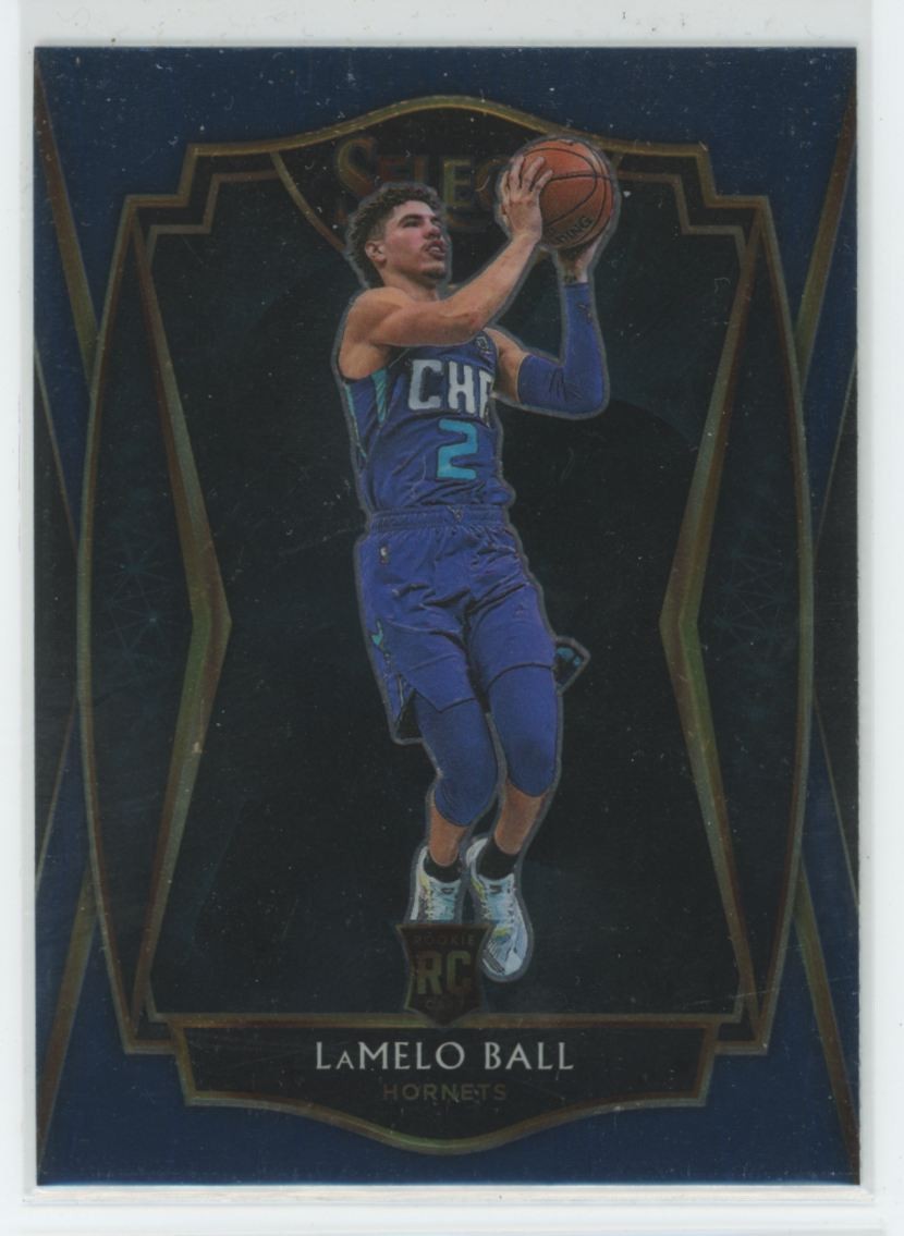 2020-21 Panini Select Blue LaMelo Ball RC #183