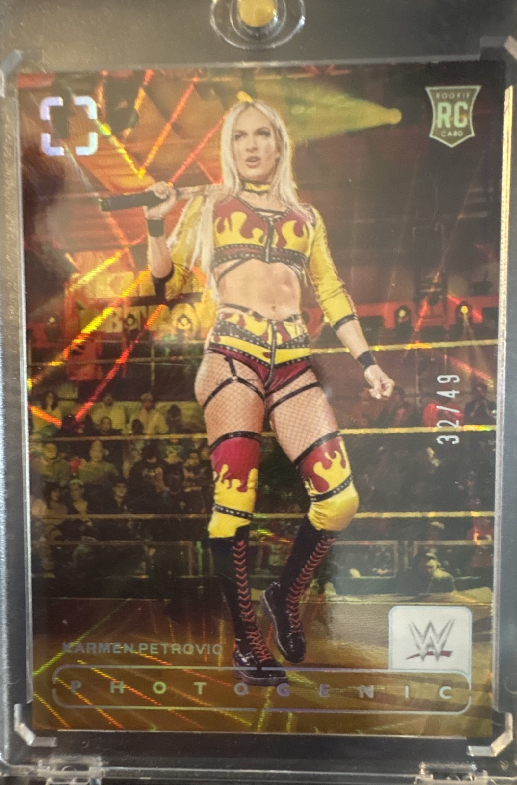 2024 Panini Photogenic WWE – Karmen Petrovic #133 Wedges /49 (RC)