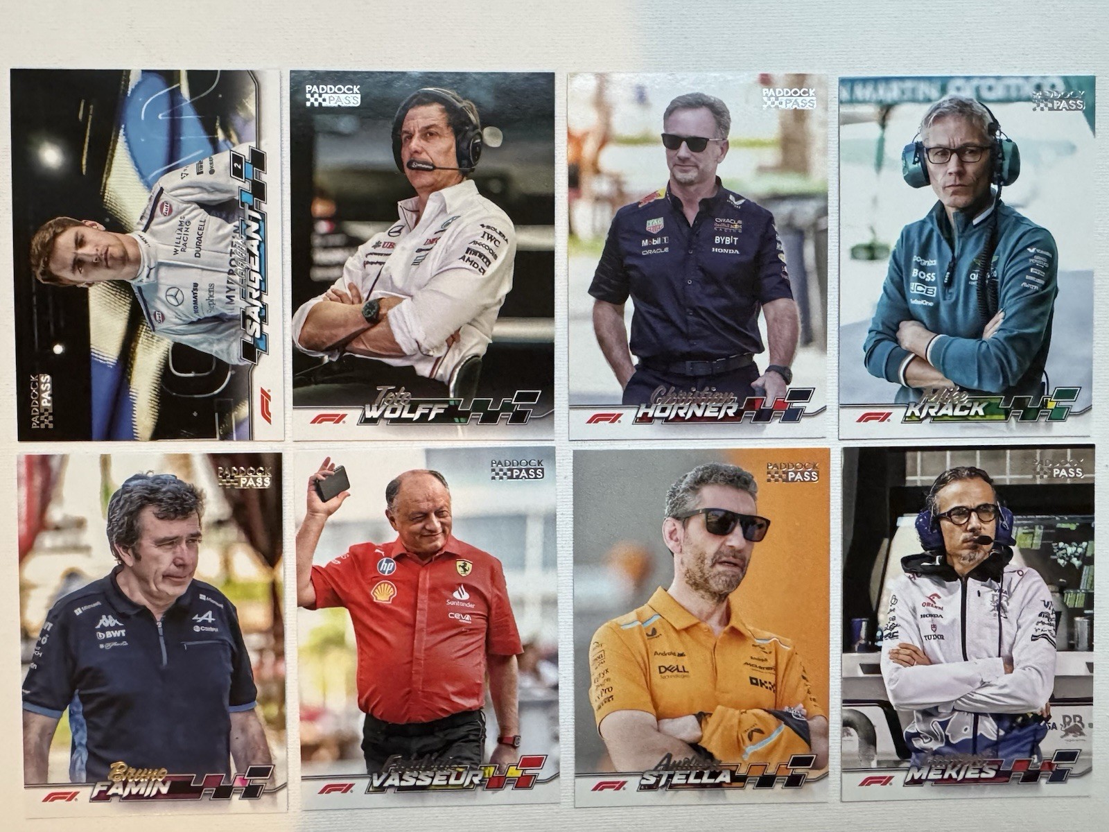 2024 Topps Paddock Pass Formula 1 Base Set Pick Your Card