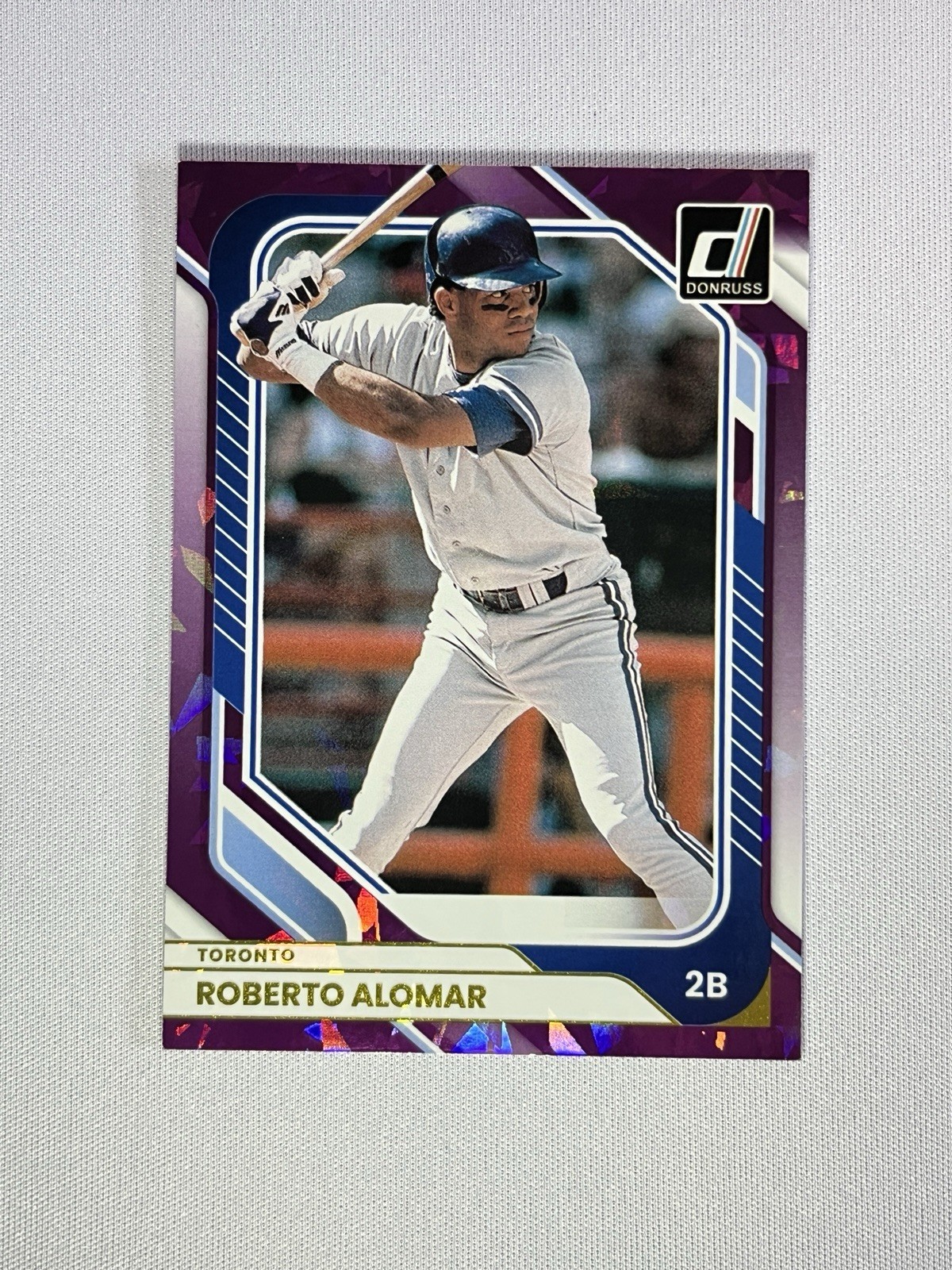 2026 Panini Donruss – Roberto Alomar Purple Cracked Ice /99 #31