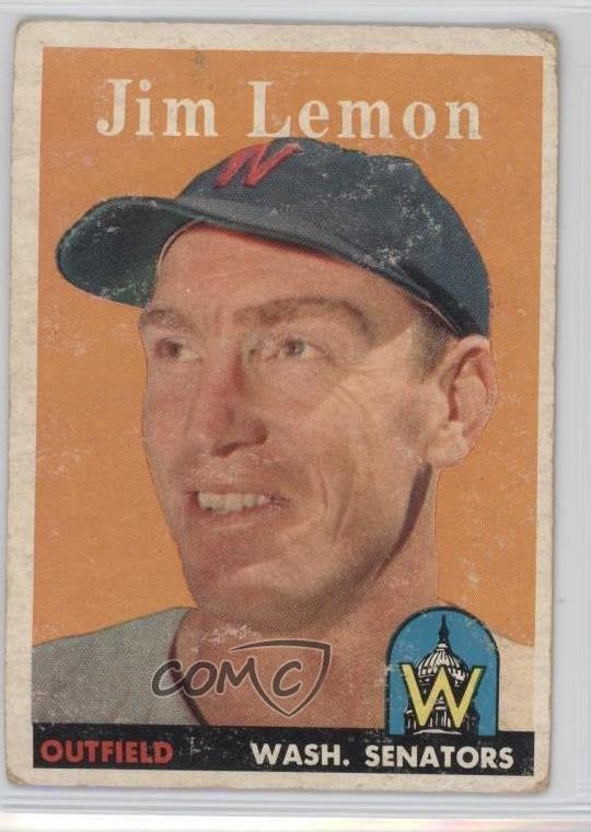 1958 Topps Jim Lemon #15 1c4