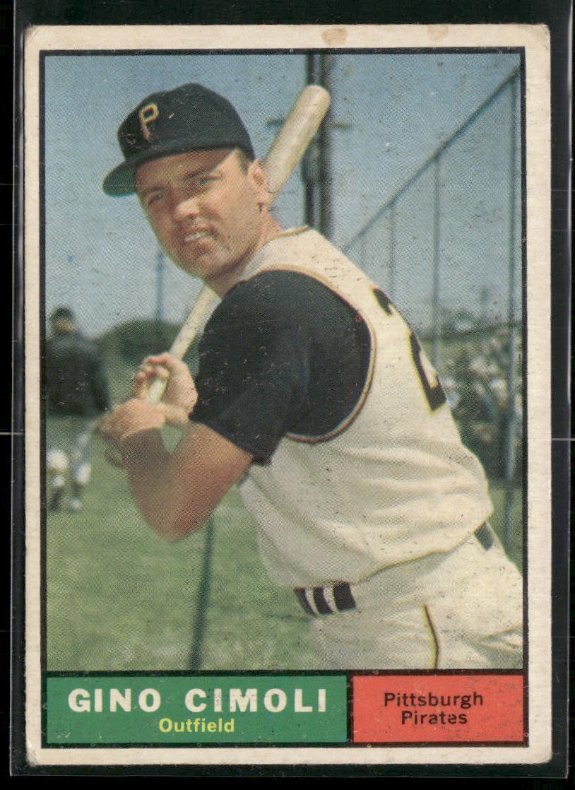 1961 Topps #165 Gino Cimoli