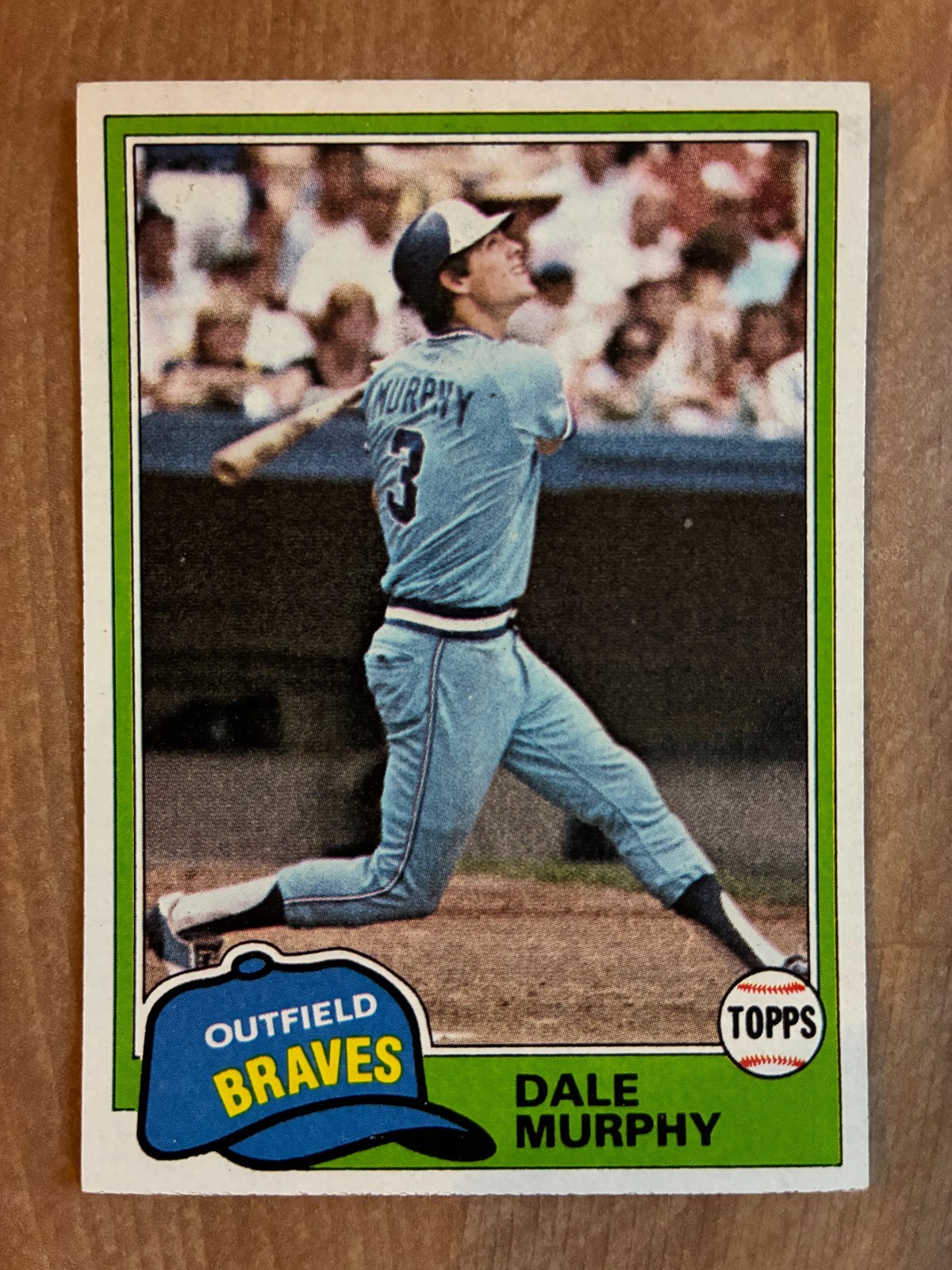 1981 TOPPS #504 DALE MURPHY *BRAVES*