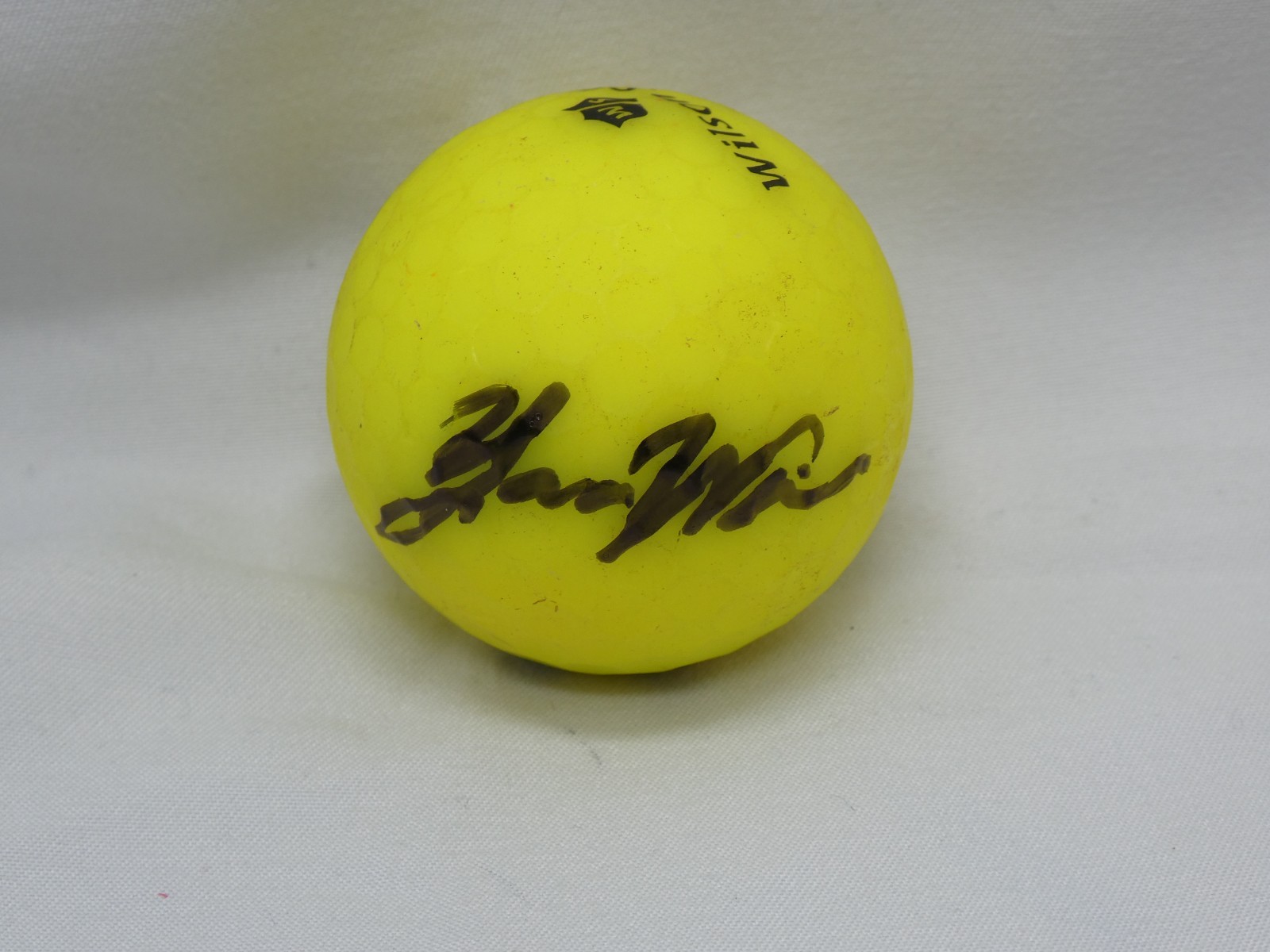 Yana Wilson Hand Signed Used Wilson Staff Golf Ball Signature Autograph LPGA