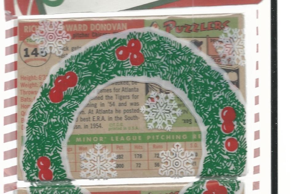 1955 TOPPS Christmas RACK PACK W C PASCUAL R POSSIBLE CLEMENTE R/KOUFAX R