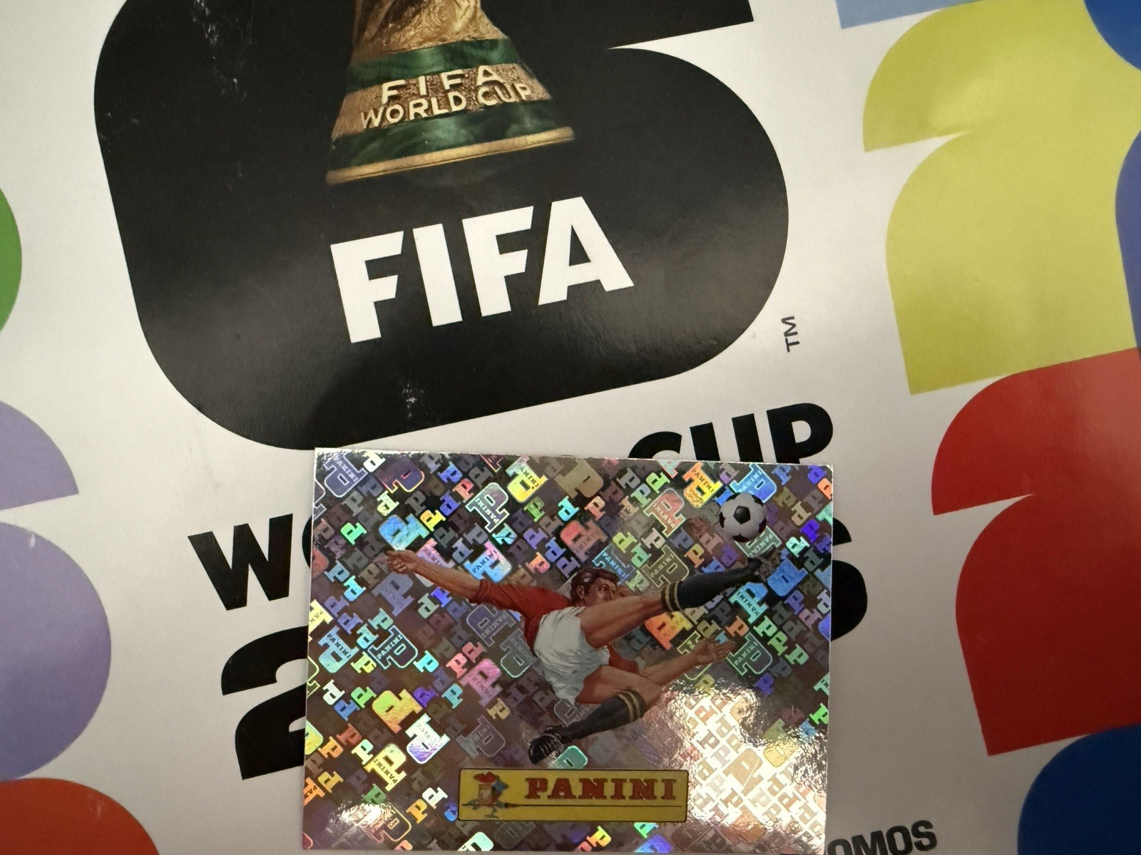 Panini FIFA World Cup 2026 Hologram Soccer Sticker Player Portrait Non-Stuck