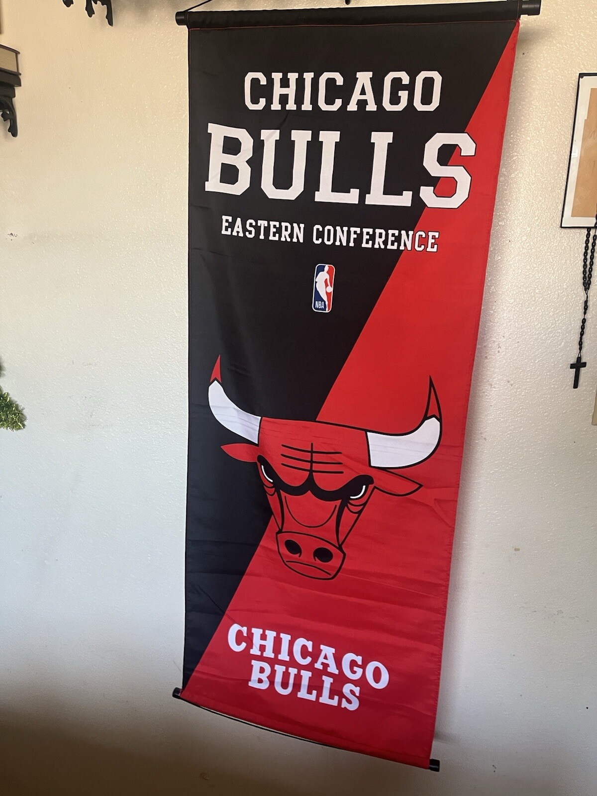 Chicago Bulls Banner 19 Inches By 3 Feet 8inches The Bulls