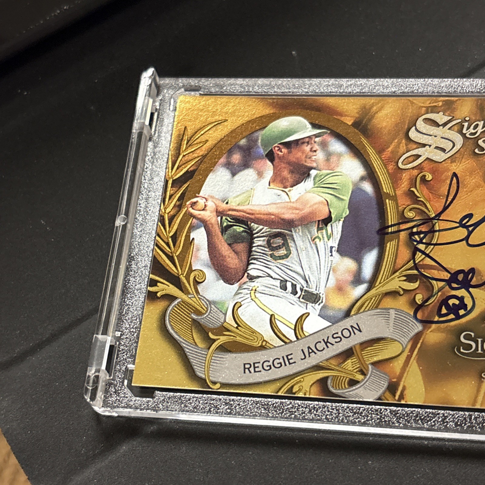 1997 Donruss Signature Series Reggie Jackson Significant Signatures Auto /2000