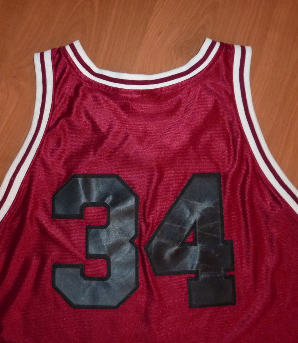 Vintage Apex One Arkansas Razorbacks #34 Sewn Basketball Jersey Men’s Size XL