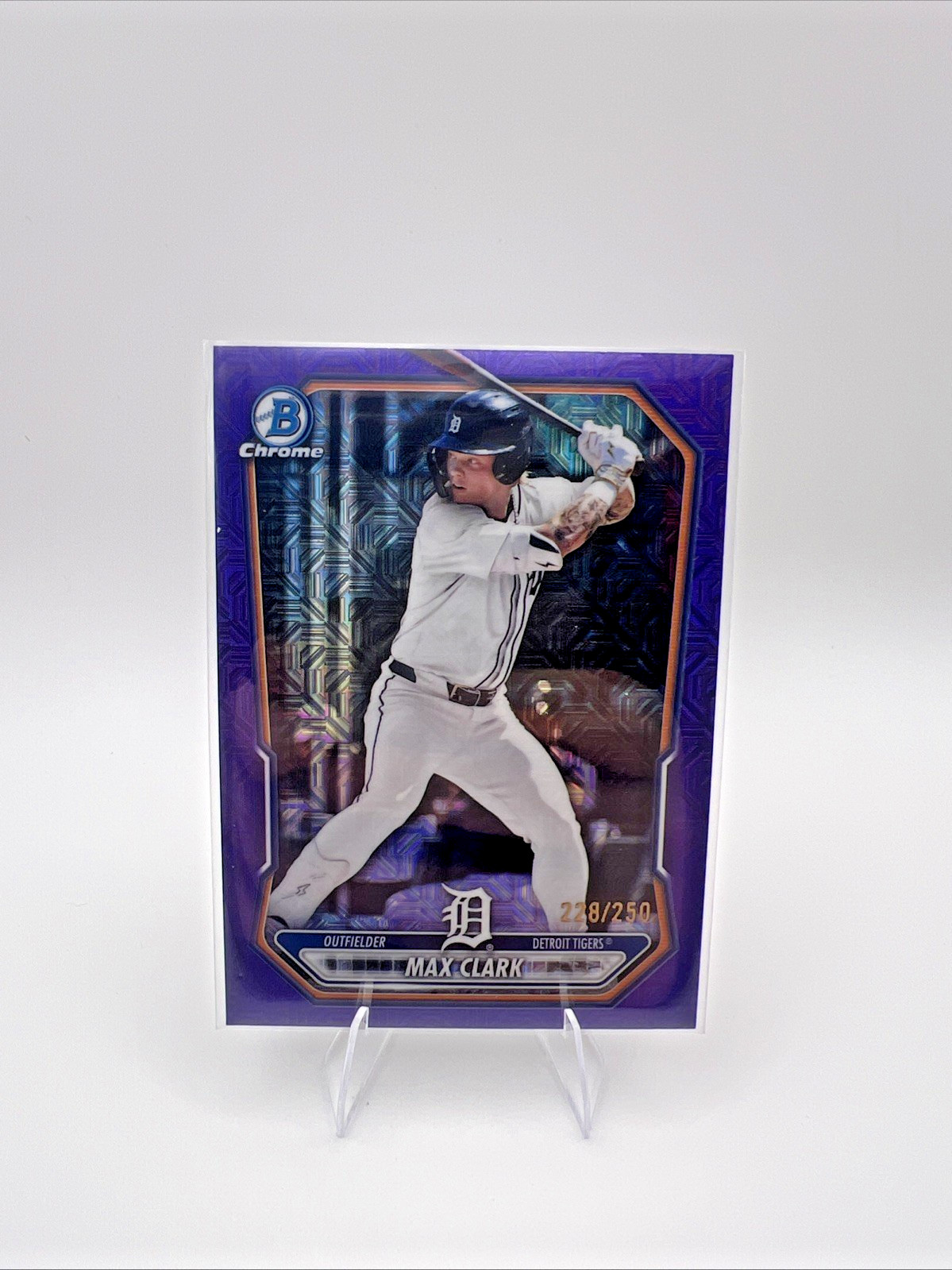 2026 Bowman -Max Clark #BCP-2 Purple Mojo Refractor /250
