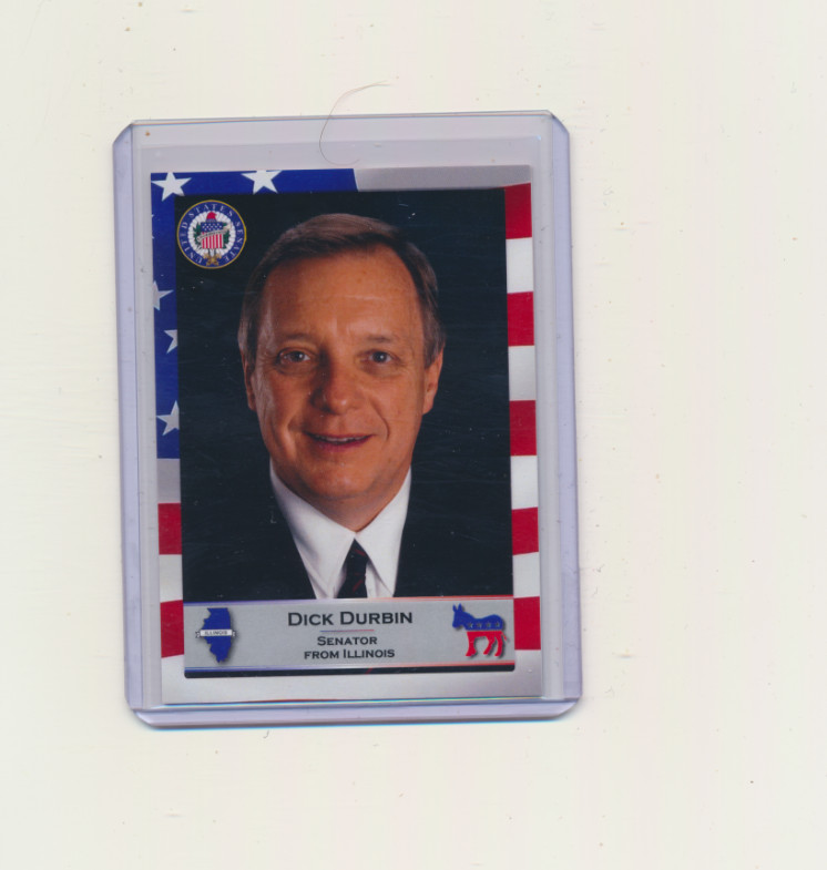 2020 United States Congress Trading Cards Dick Durbin Illionois #26