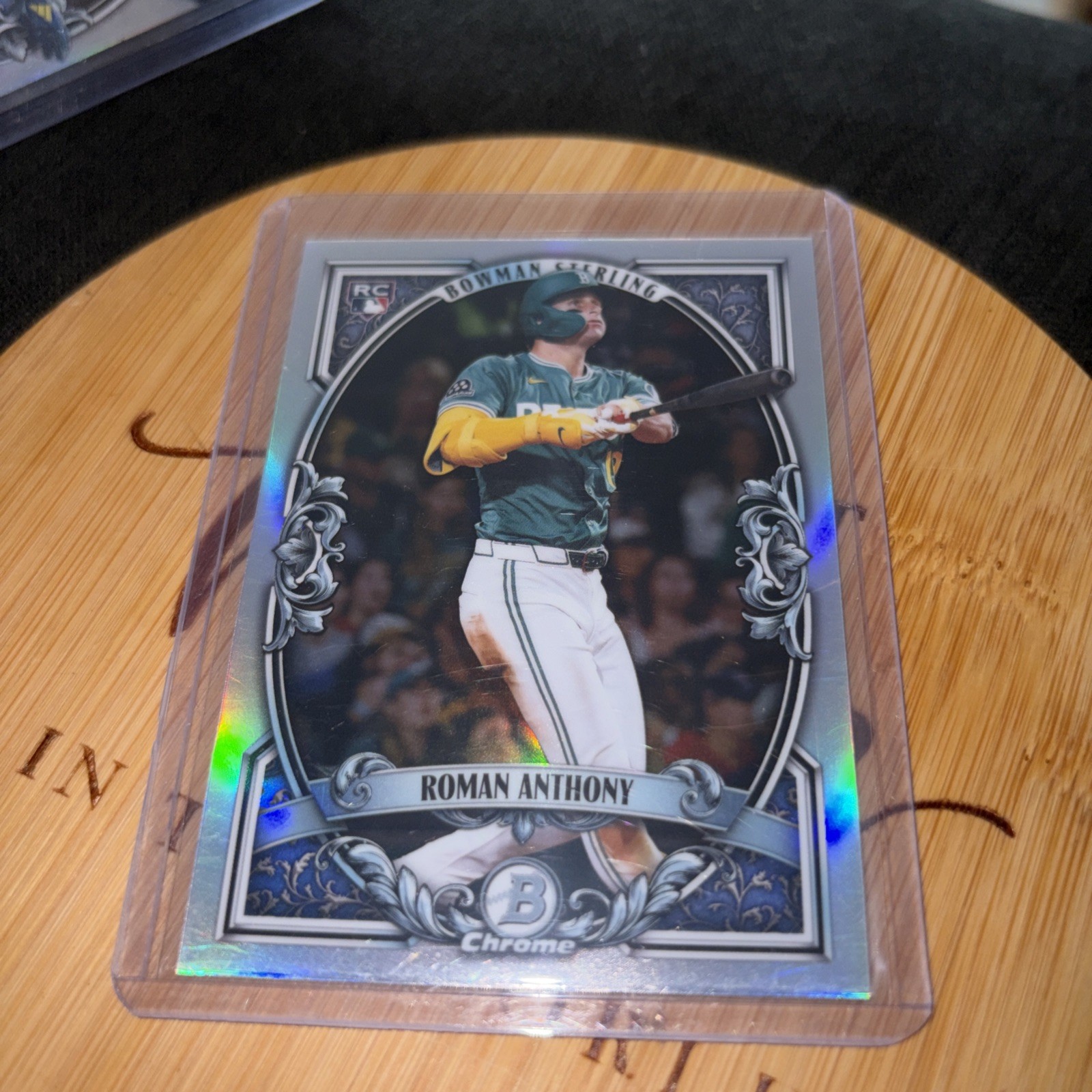 2026 Bowman Baseball Bowman Sterling Insert Refractor Roman Anthony RC #BST-12