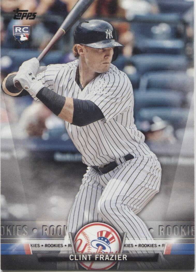 CLINT FRAZIER RC 2018 Topps Series 2 TOPPS SALUTE – NEW YORK YANKEES – #S-58