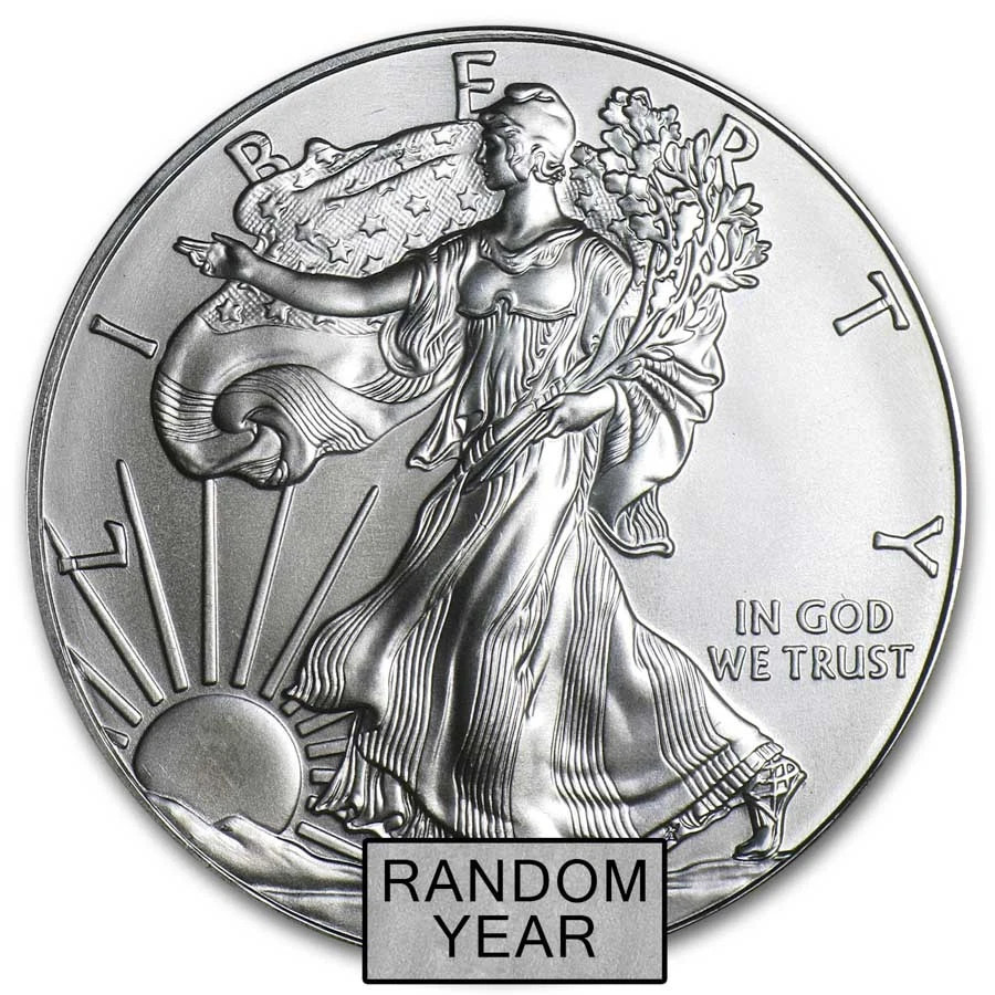 American Sliver Eagle Random Year BU – US Mint