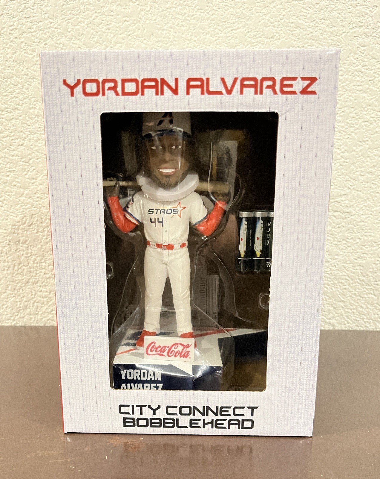 YORDAN ALVAREZ City Connect Light Up Bobblehead 2025 Houston Astros SGA 8/11/25