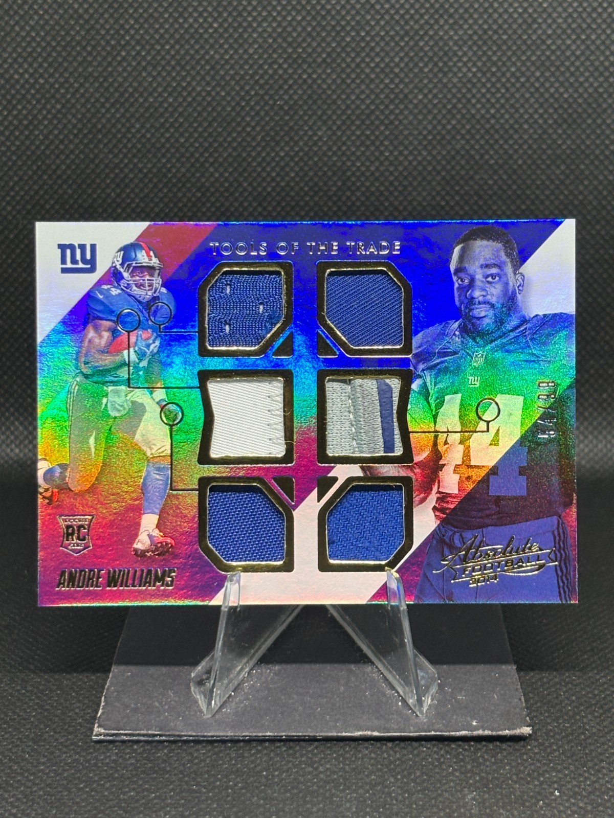 Andre Williams 2014 Absolute Trade Tools Complete Rookies Spectrum Gold /99 #AW