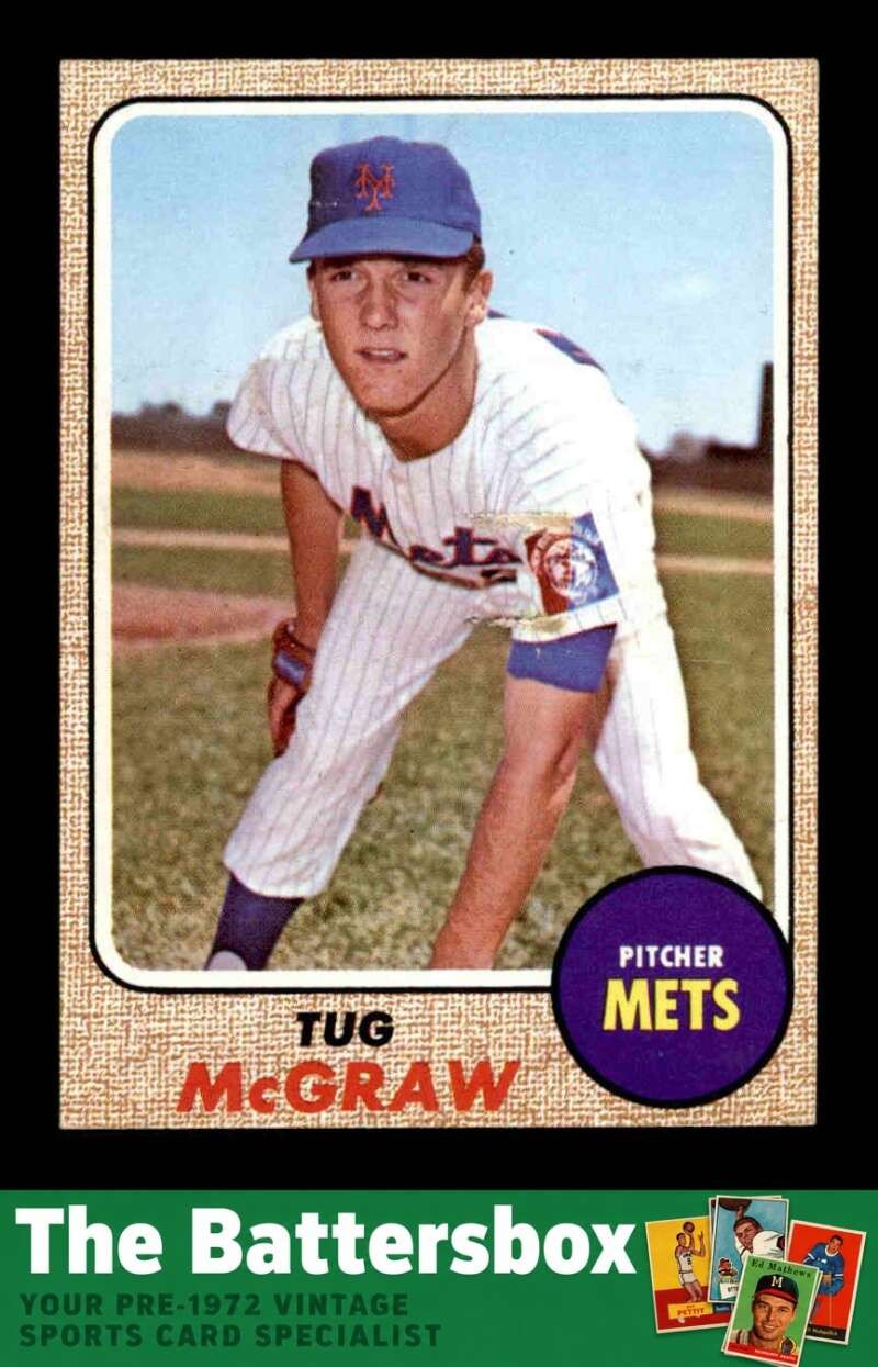 1968 Topps #236 Tug McGraw FAIR X3774387