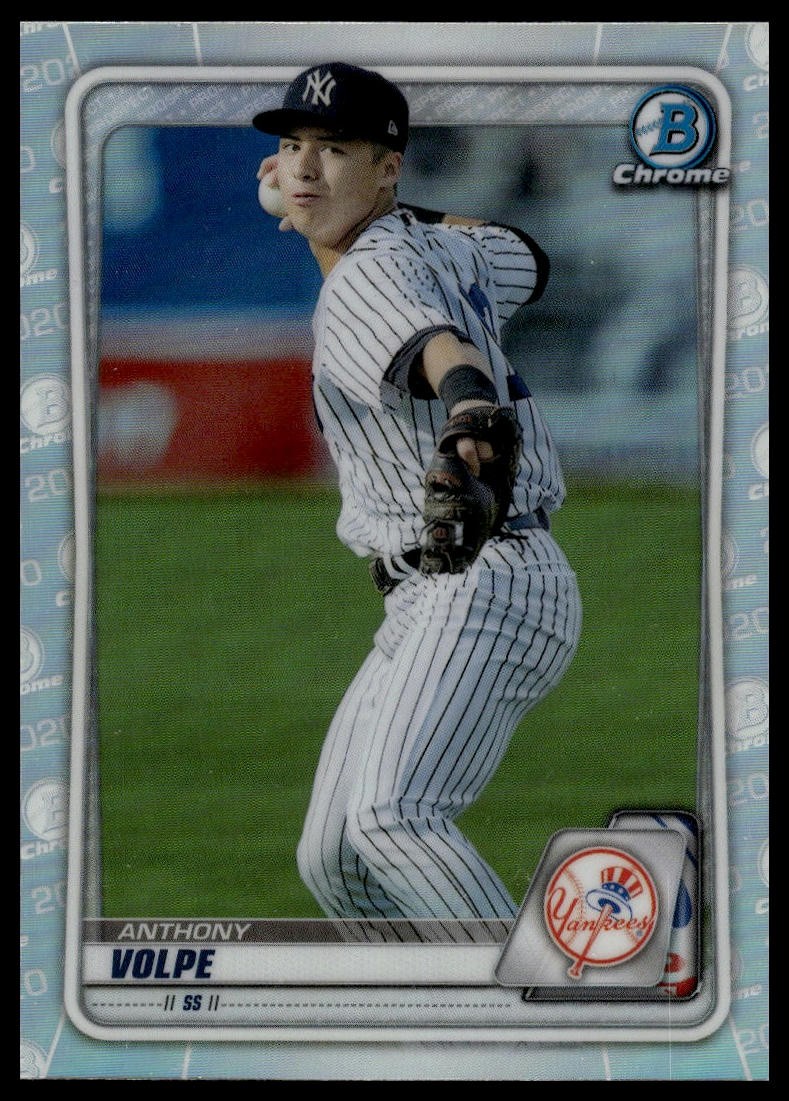 2020 Bowman Draft #BD-178 Anthony Volpe Chrome Refractor