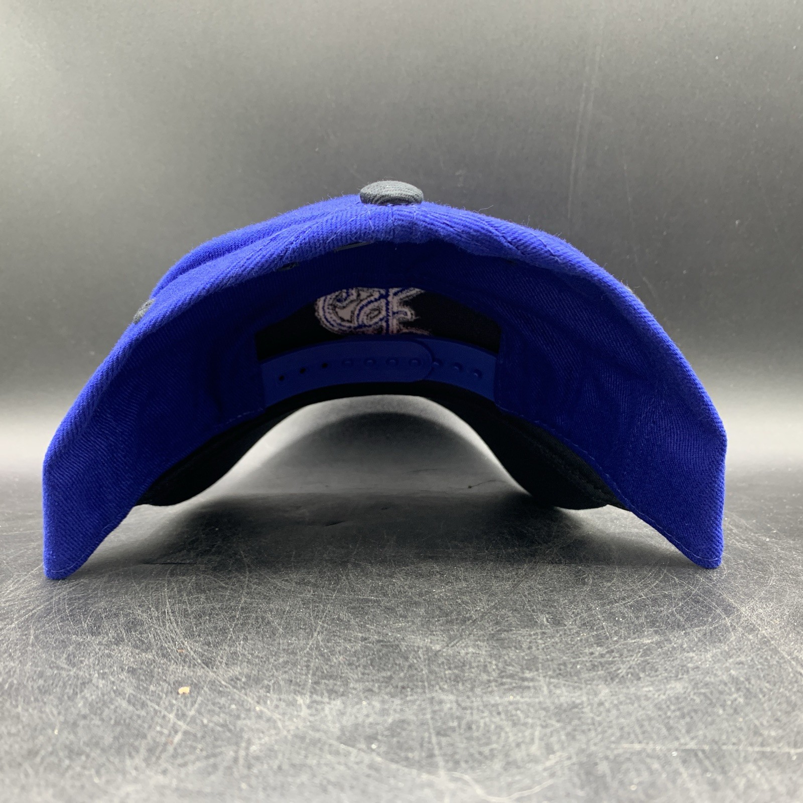 St. Paul Saints Mass Money Maker Snap Back Royal Blue Baseball Hat