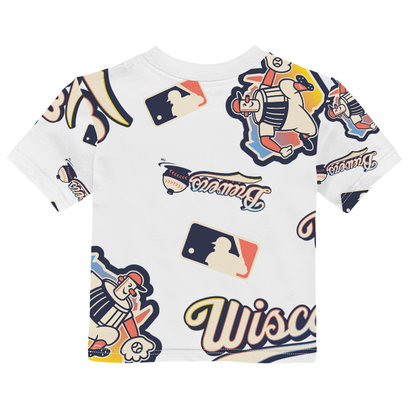 Infant Outerstuff White Milwaukee Brewers 2026 City Connect Game Day T-Shirt