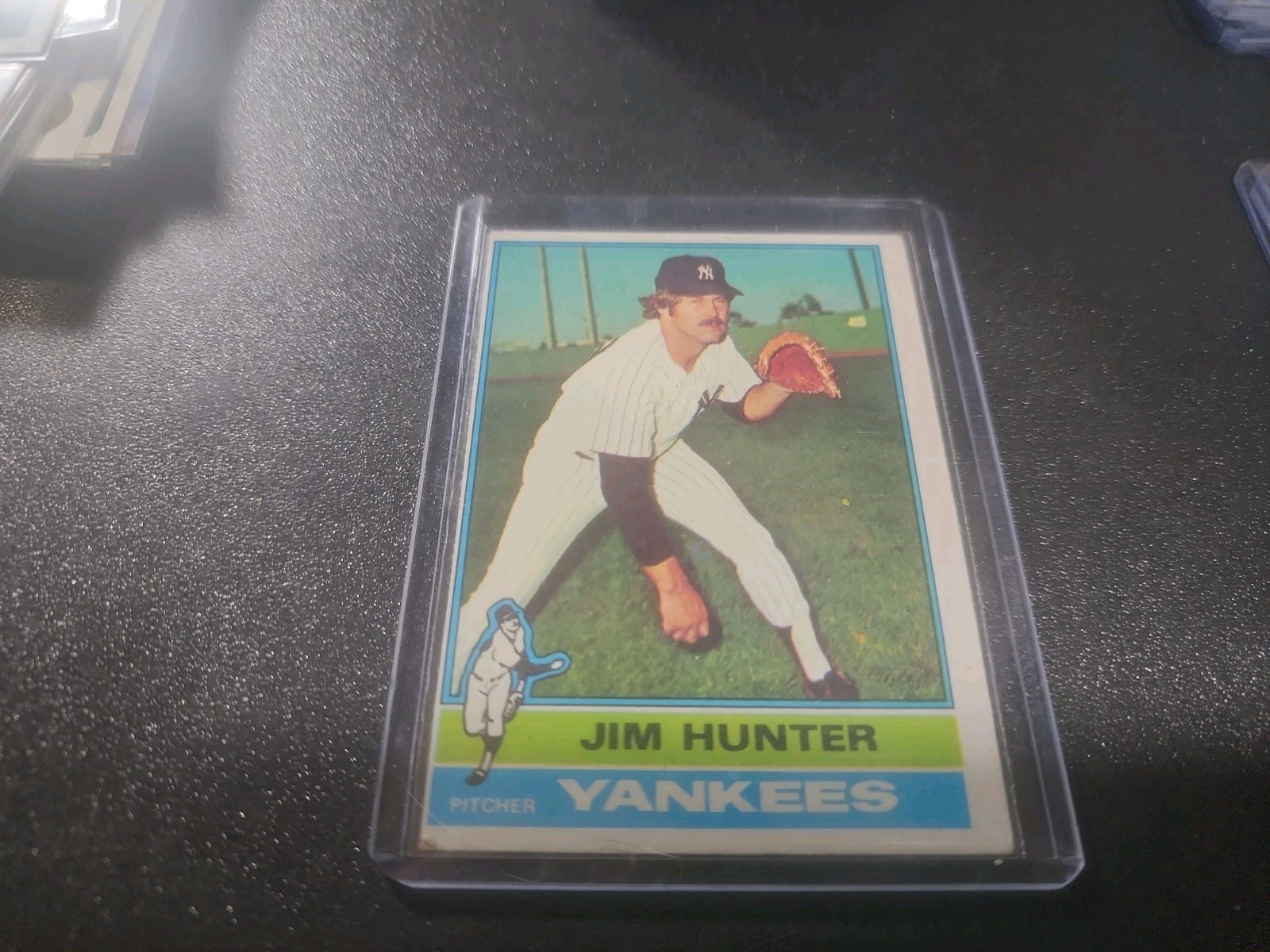 1976 Topps – Catfish Hunter #100
