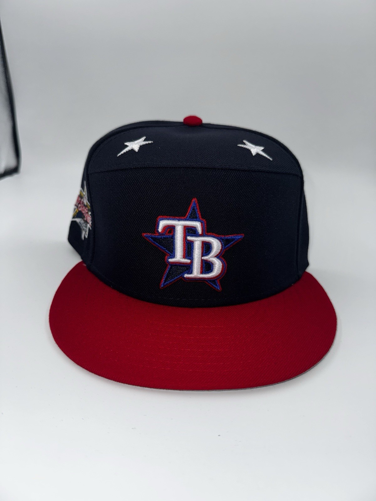 New Era Blue/Red Tampa Bay Rays 2025 MLB All-Star Game Hat 59FIFTY Pick Size