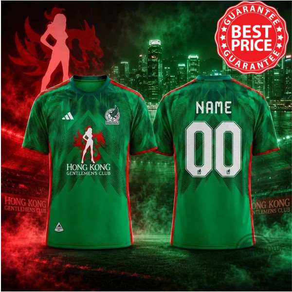 HOT! Hong Kong Gentlemens Mexico Jersey 2026 Soccer ALL OVER PRINT ALL SIZE