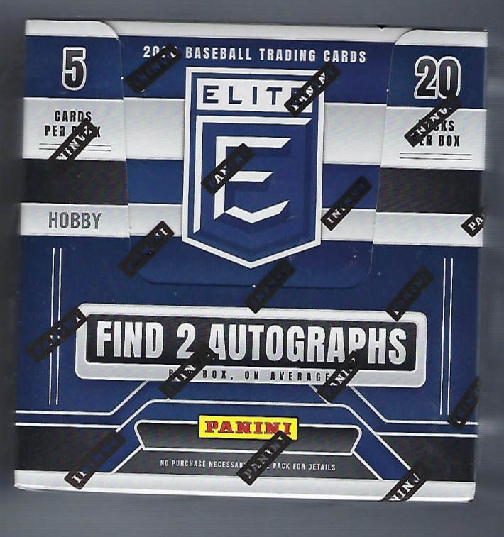 2026 Panini Donruss Elite Baseball Factory Sealed Hobby Box