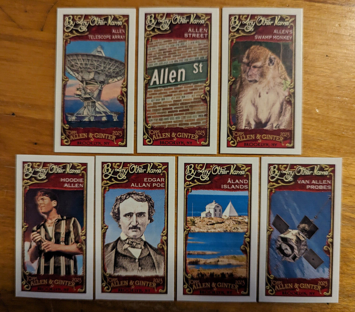 2023 Topps Allen and Ginter Mini By Any Other Name singles u pick fill your set