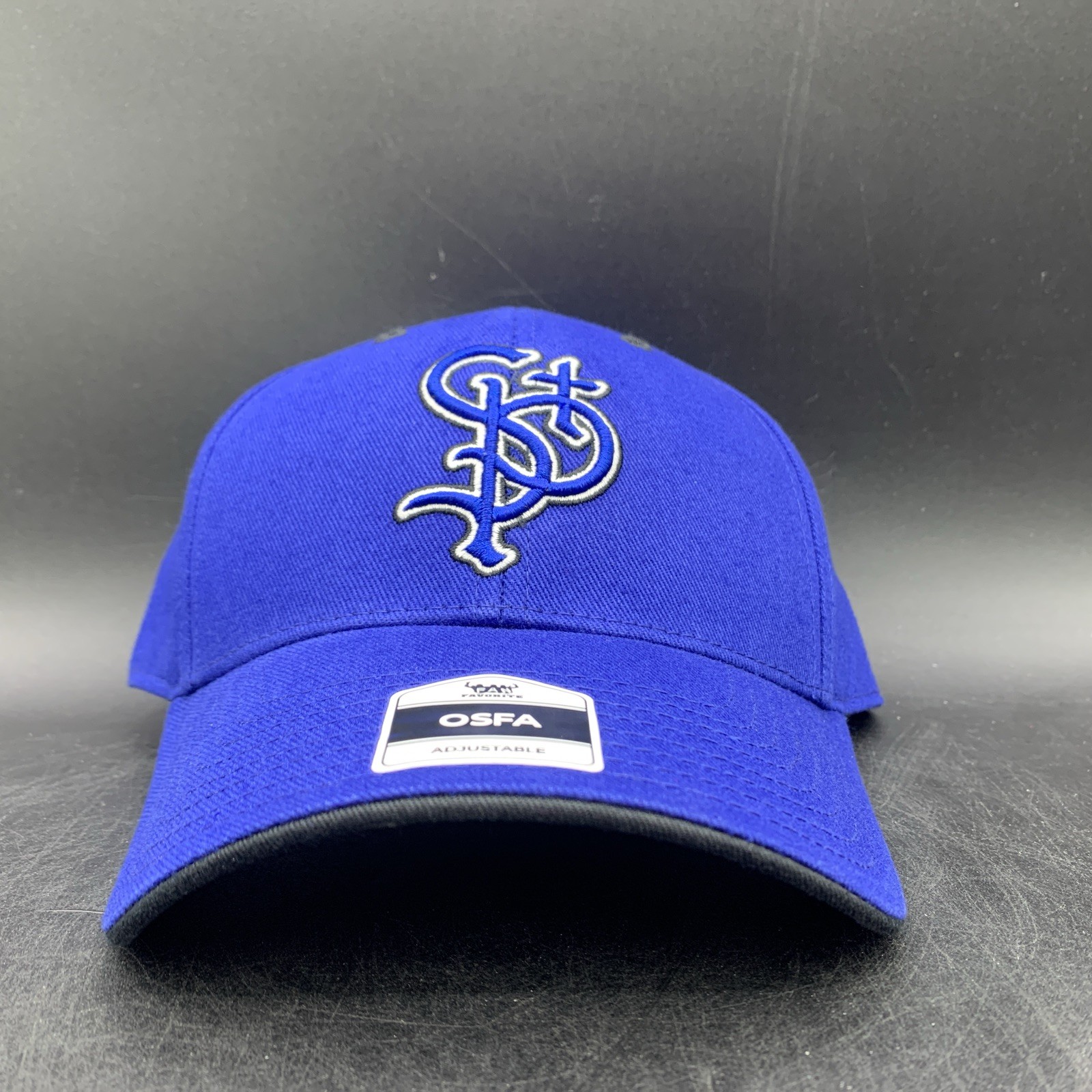 St. Paul Saints Mass Money Maker Snap Back Royal Blue Baseball Hat