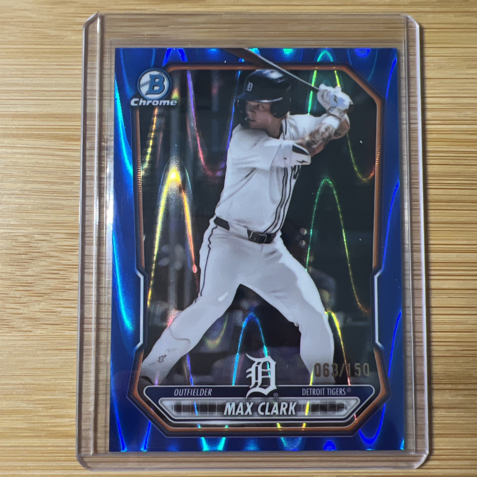 2026 Bowman Chrome Max Clark Blue Lava Refractor /99 #BCP-2