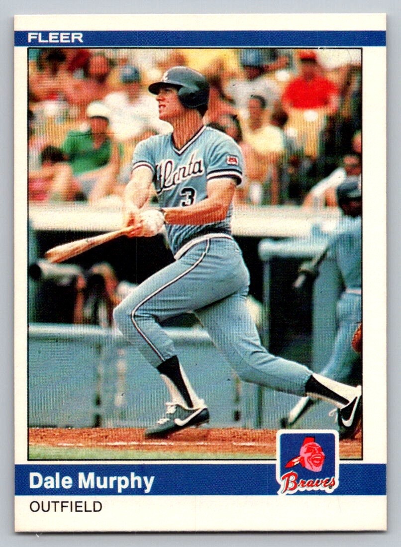 1984 Fleer #186 Dale Murphy