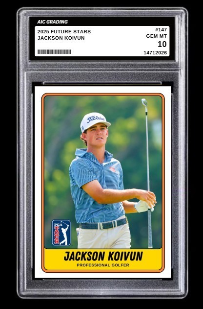 2025 Jackson Koivun Future Stars Rookie #147 Top Prospects Mint Graded 10
