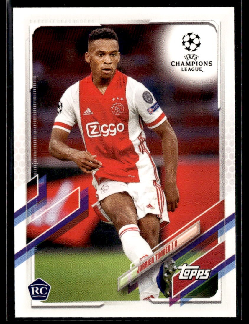 2020-21 Topps UEFA Champions League Japan Edition #71 Jurrien Timber RC 1503H