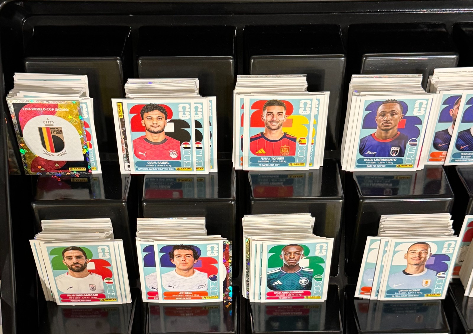 2026 Panini FIFA World Cup Sticker Collection Complete Lot Builder Group G H I