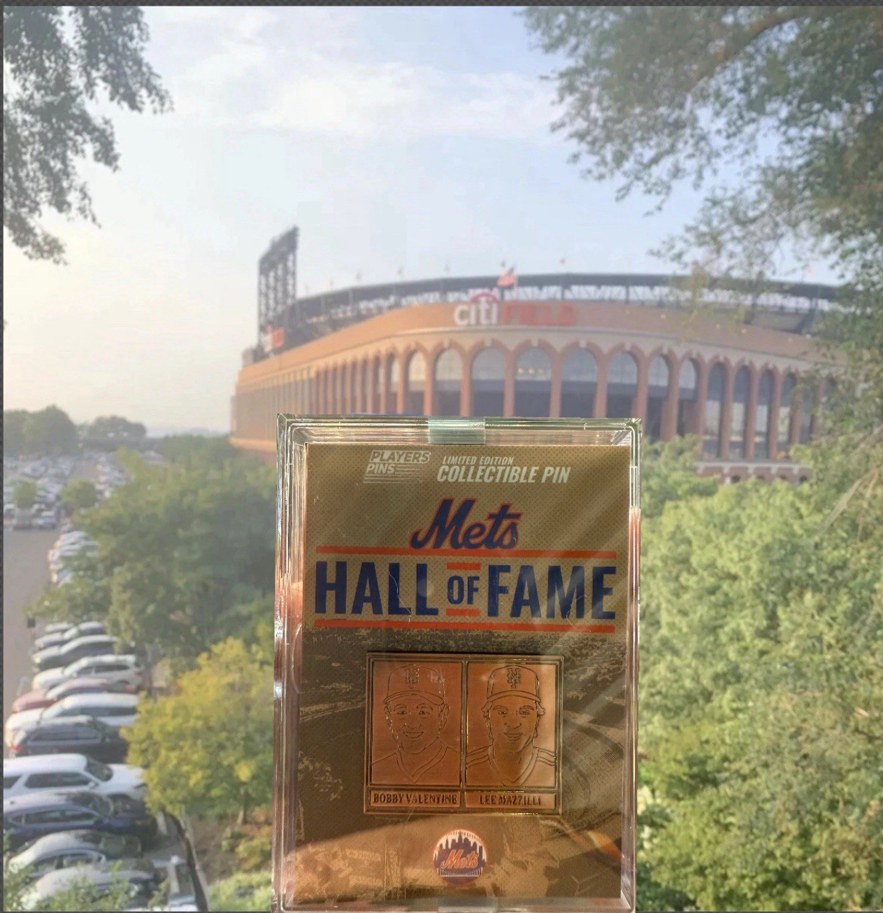 2026 Hall Of Fame Pin New York Mets 5/30 SGA Bobby Valentine Lee MAZZILLI