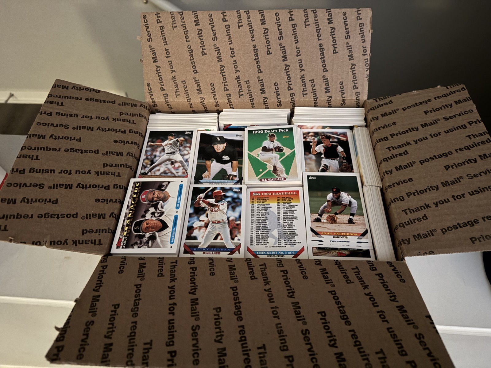 1993 Topps Baseball – Bulk Medium Box Priority – Rookies, Veterans, Multiples