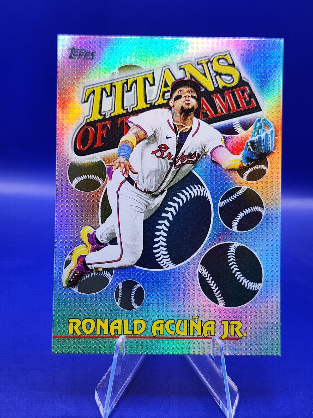 Ronald Acuña Jr. 2026 Topps #TOG-7 Titans of the Game