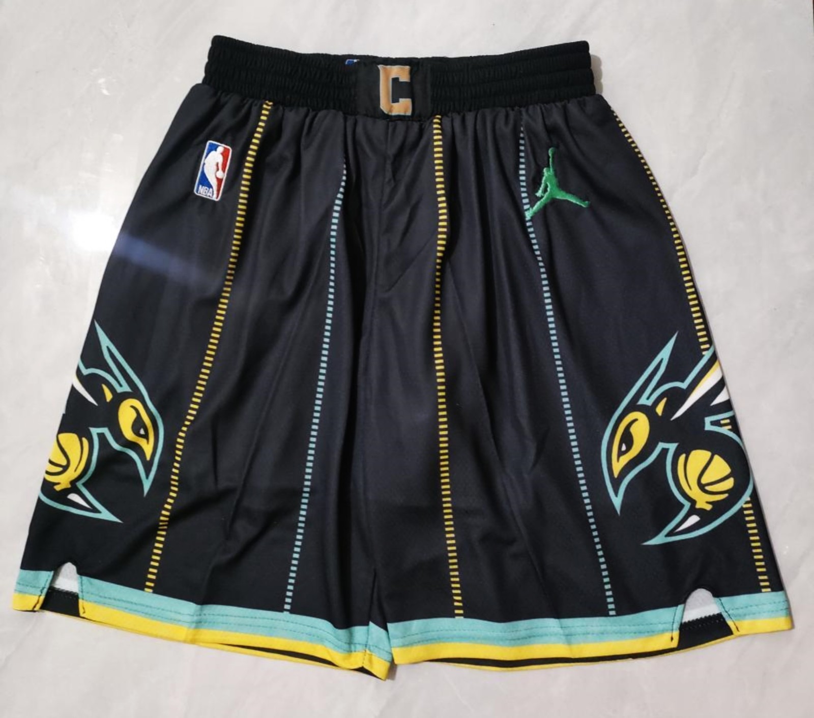 Adults Hornets Short Pants Stitched With Pocket S-3XL