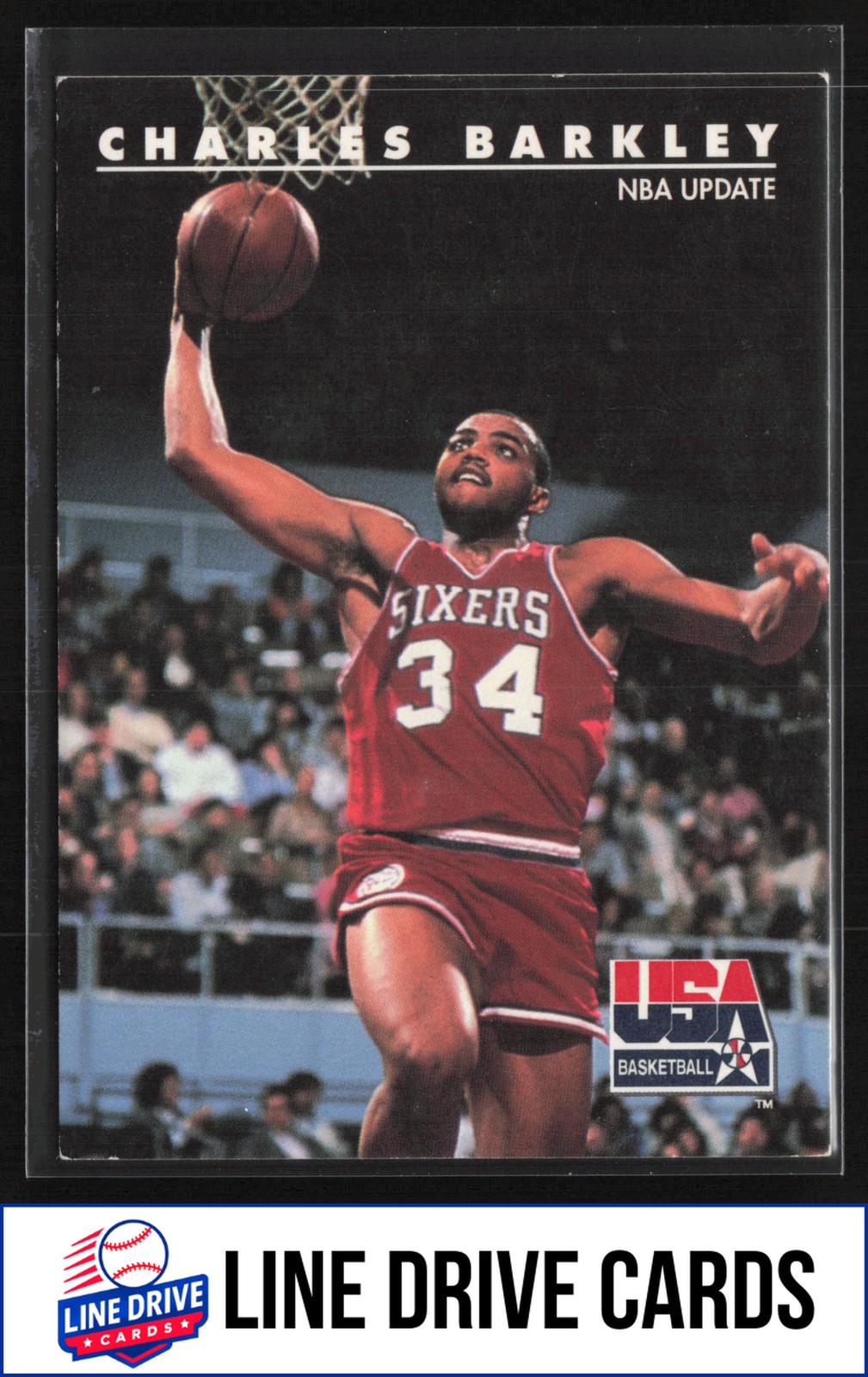 1992 SkyBox USA #1 Charles Barkley USA