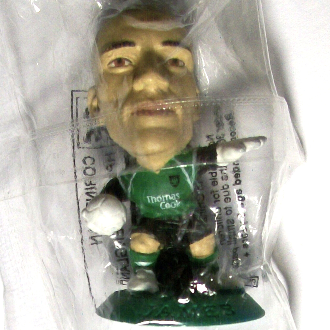 Corinthian Microstars MANCHESTER CITY Goalkeeper JAMES MC4412 GREEN BASE UK S12