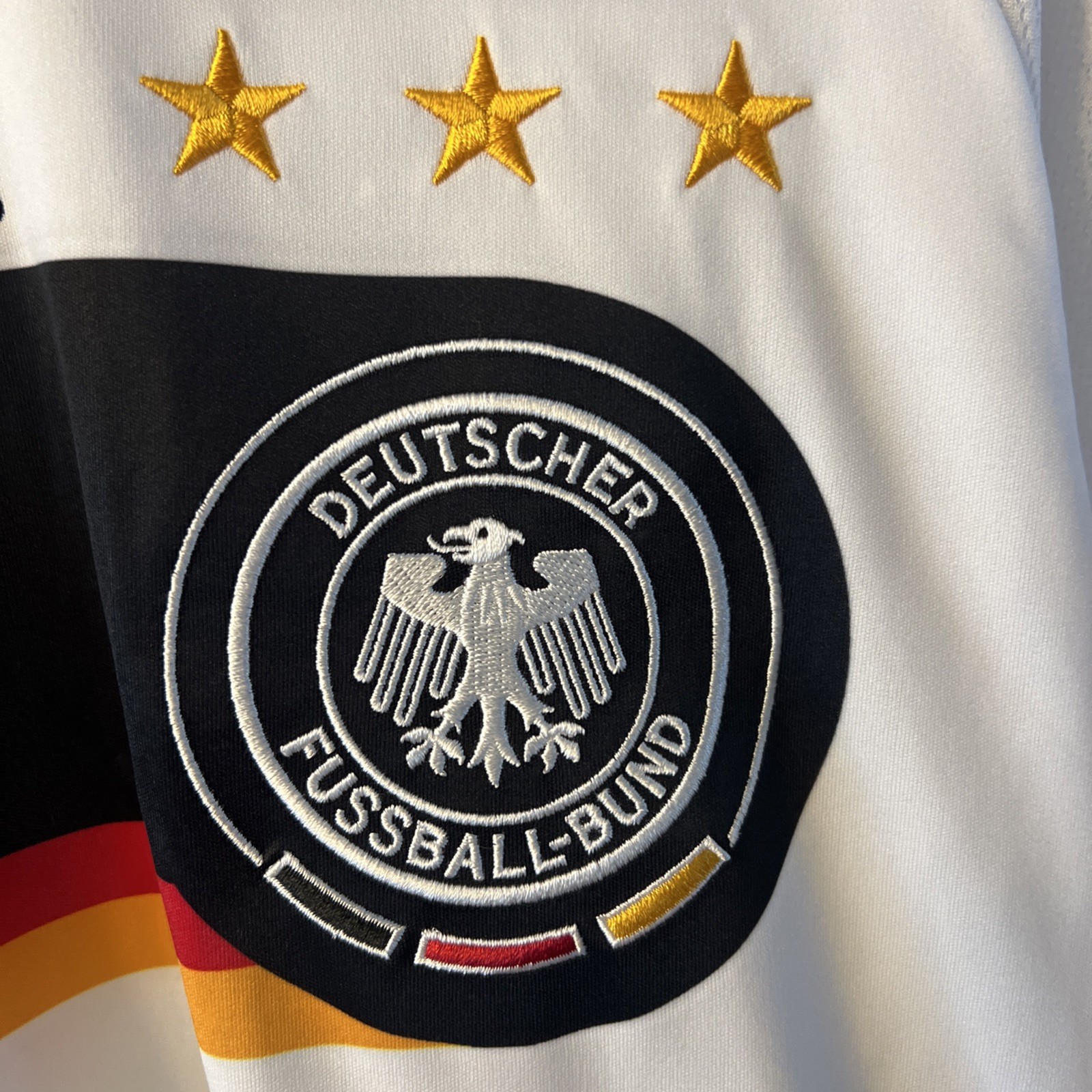 Adidas DFB Germany Frings #8 2008 Soccer Football Jersey Mens XL ClimaCool White