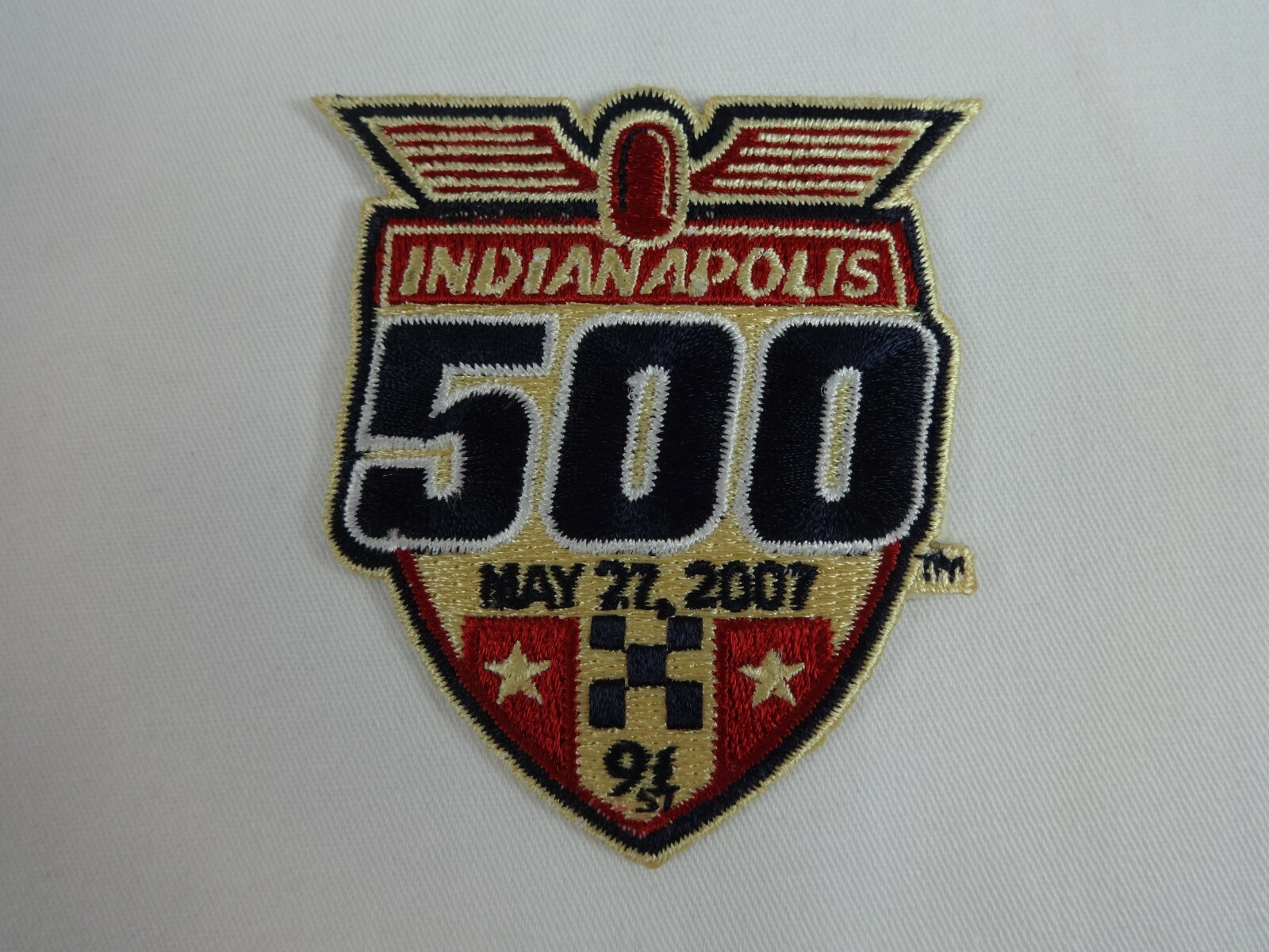 2007 91st Indianapolis 500 Event Collector Patch Indy 500 IndyCar