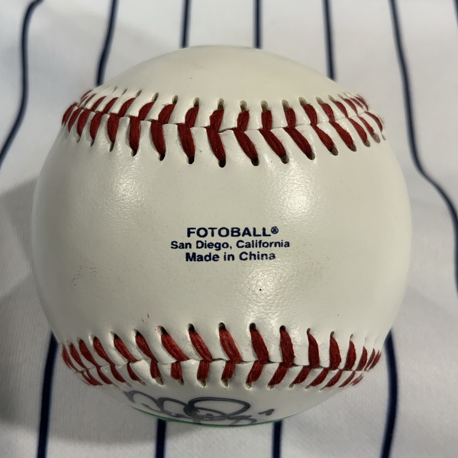 Rochester Red Wings SGA Unknown Signature Twins Logo Souvenir Baseball Ball