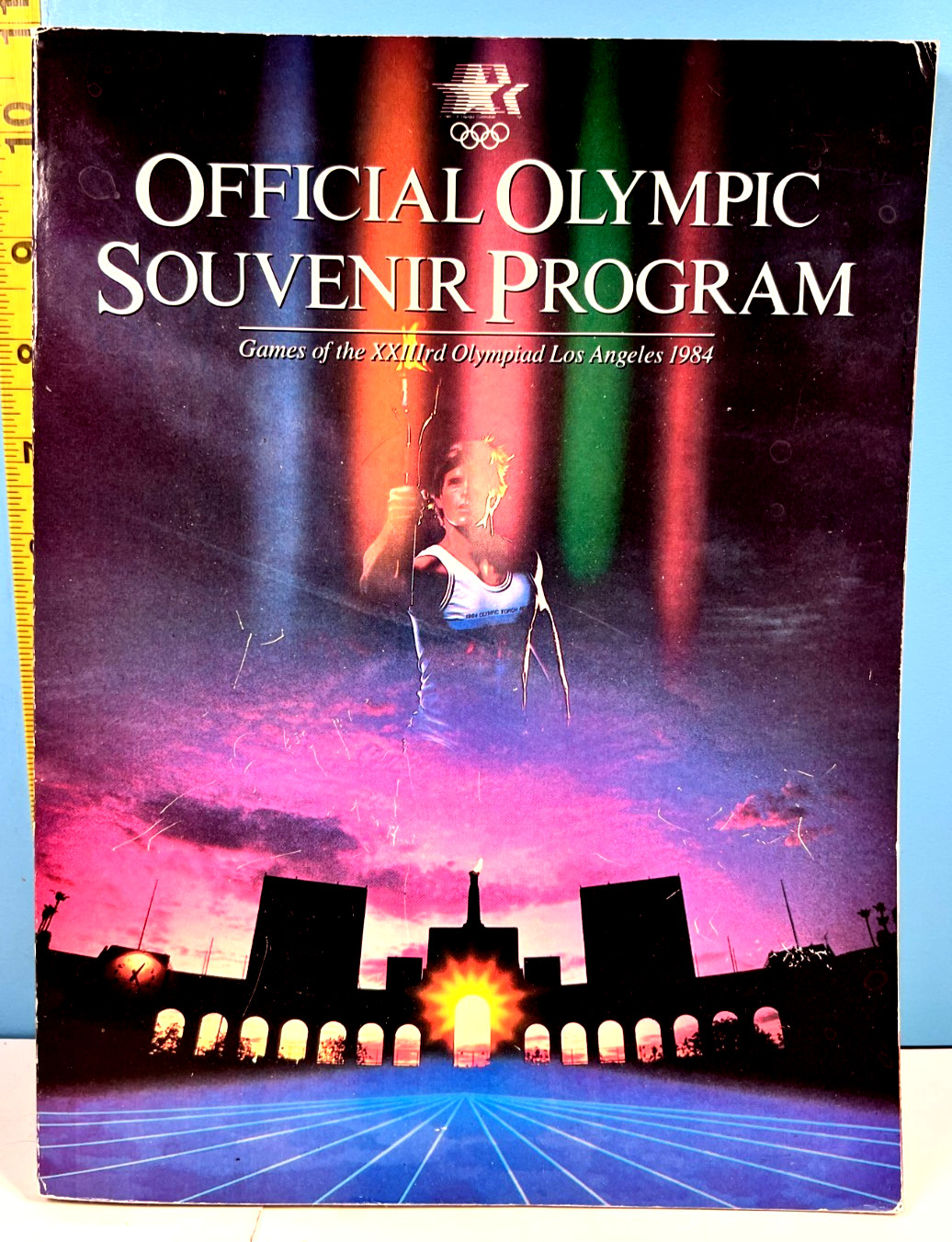 1984 Official Olympic Souvenir Program Los Angeles