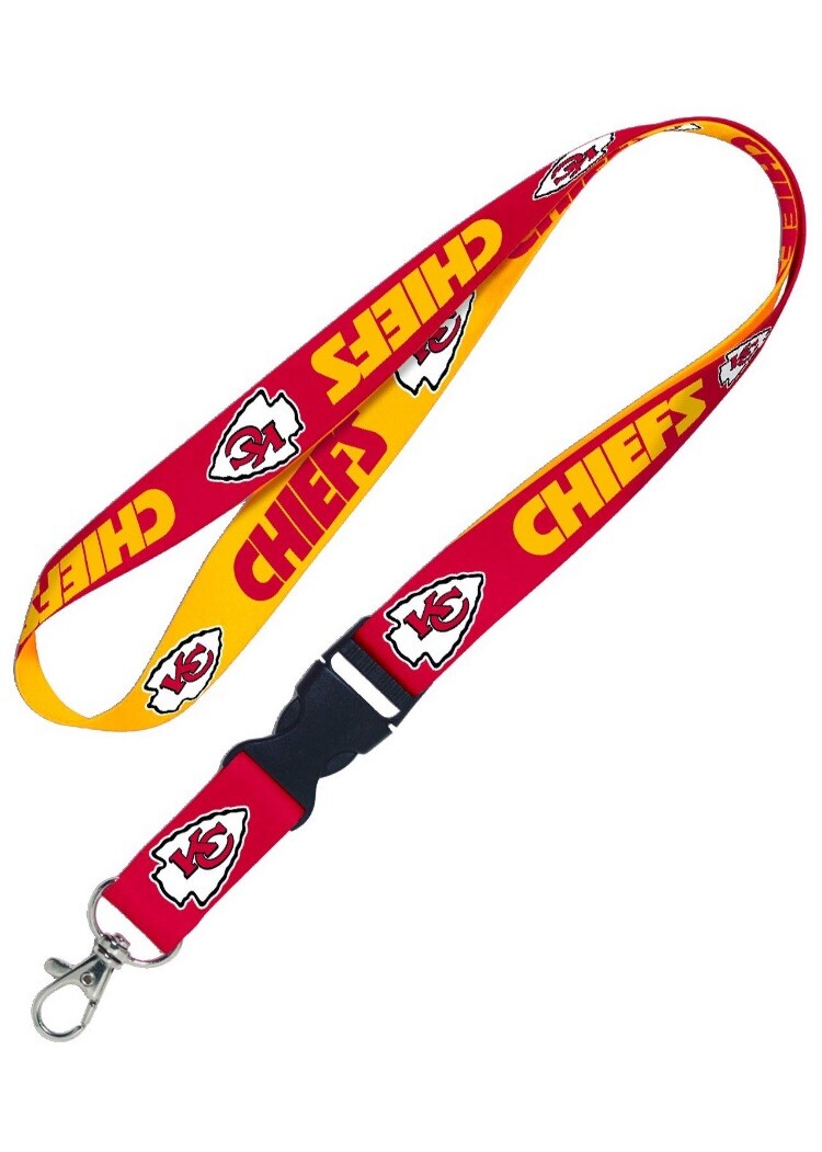Kansas City Chiefs Lanyard With Detachable Buckle