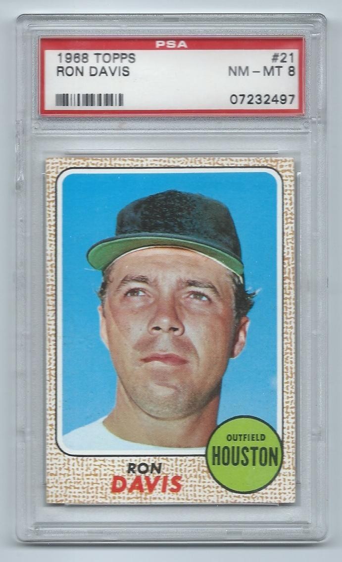 1968 Topps Baseball – You Pick – PSA 7 & 8