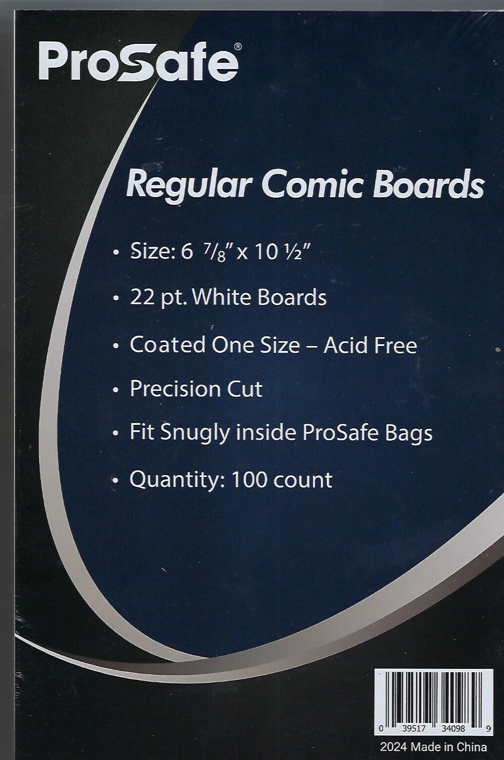 100 ProSafe Current / Modern Comic Book Bags and Boards 100% Archival Safe