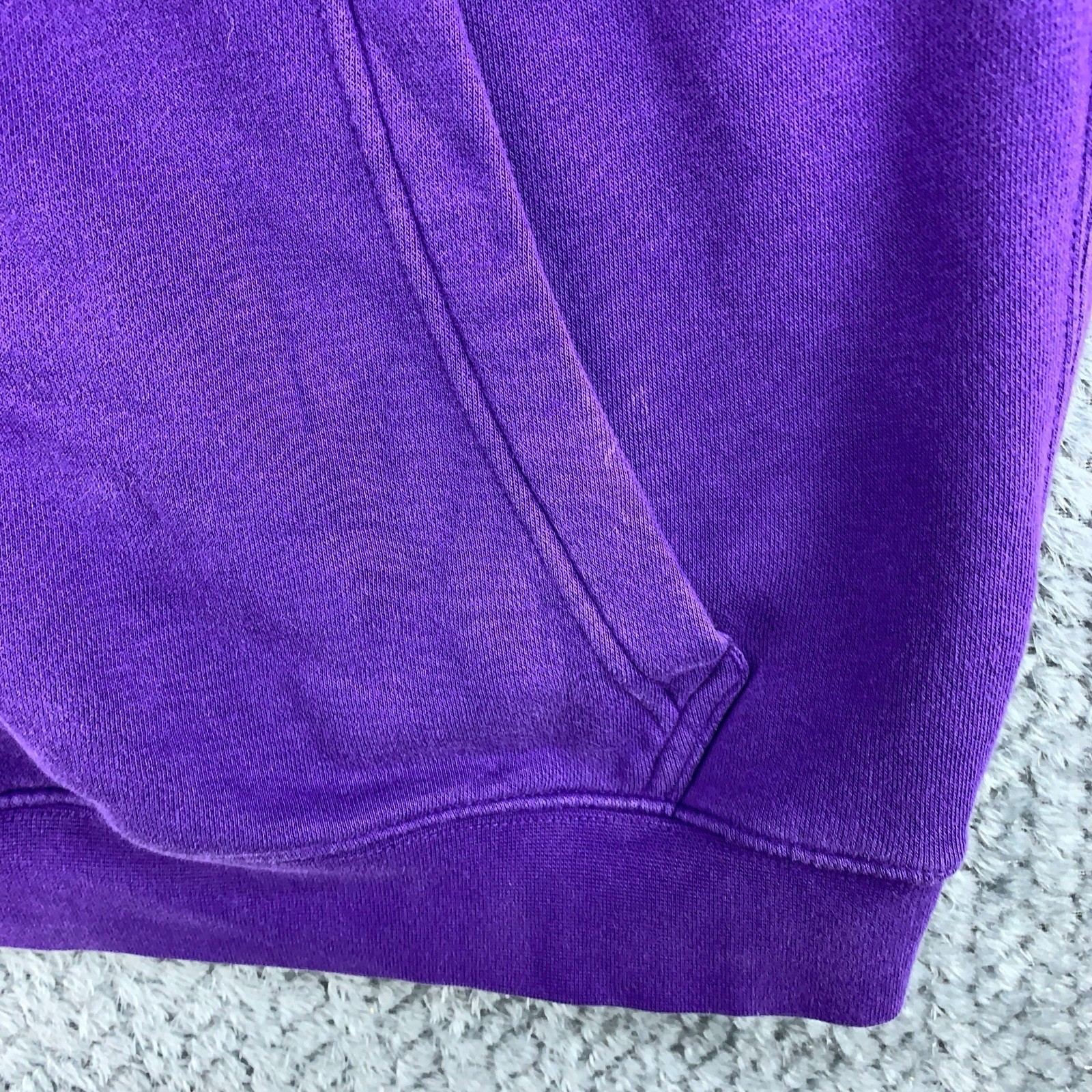 Nike LSU Tigers Hoodie Sweatshirt Size Small Purple Pullover Swoosh CT1778-547