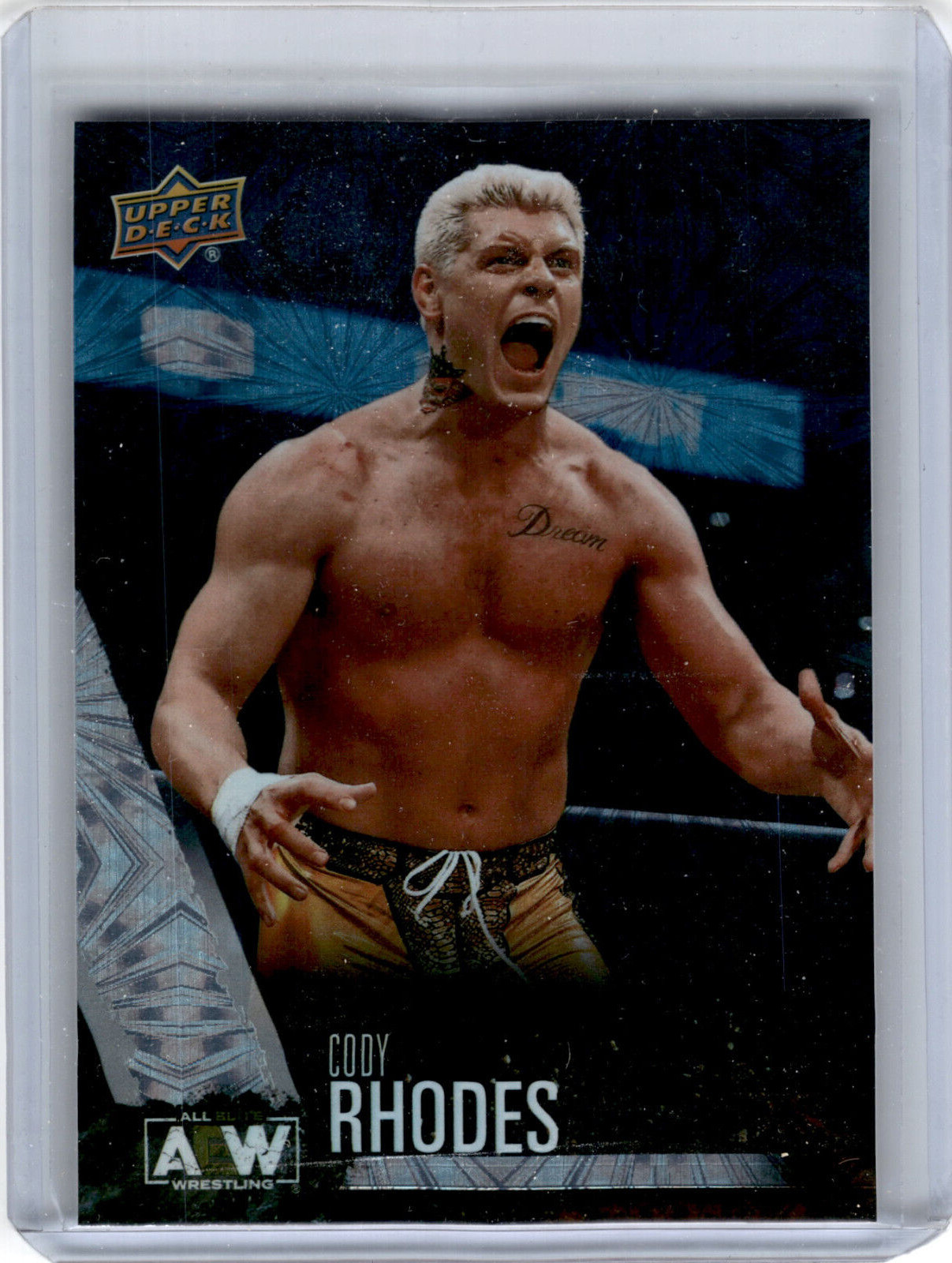 2021 Upper Deck AEW All Elite Wrestling Pyro Parallel Cody Rhodes